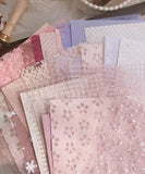 30 Sheets Exclusive Handmade Big Size Mixed Material Paper
