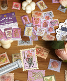 160 Pcs Heart Love Stamp Sticker Set