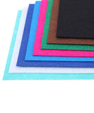 40 Pcs Non-Woven Felt Fabric Polyester Cloth