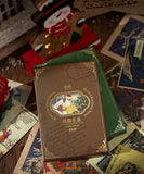 240 Sheets Nostalgic Christmas Retro Material Paper Kit - Grabie