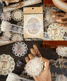 90 Pcs Dream Forest Hollow Lace Paper Set