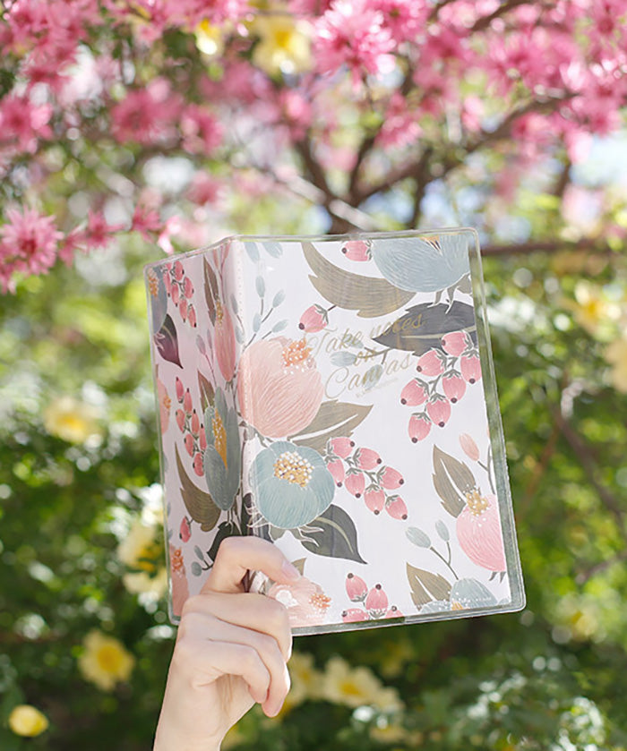 Flower Season Notebook With PVC Cover
