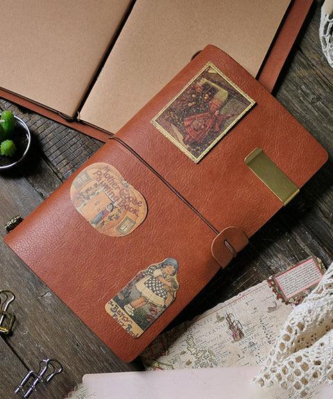 Travel Note Vintage PU Leather Bullet Journal - Grabie® - Grabie®
