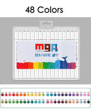 12/48 Colors Alcohol Based Dual Tip Art Marker Pens - Grabie