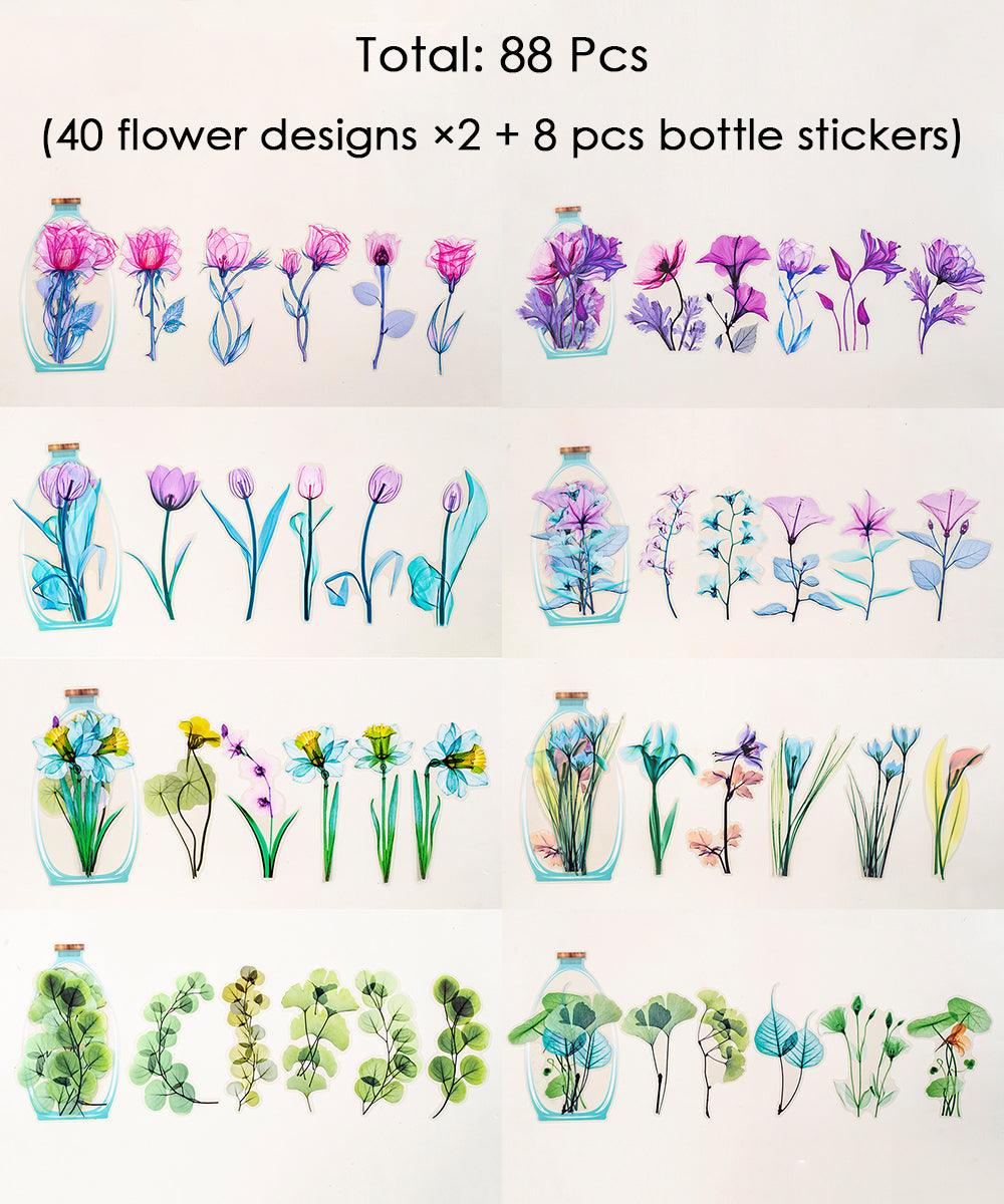 88 Pcs Big Size Flower Of Life Stickers Set - Grabie® - Grabie®