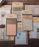 420 Sheets Antique Collection Retro Material Paper Set - Grabie