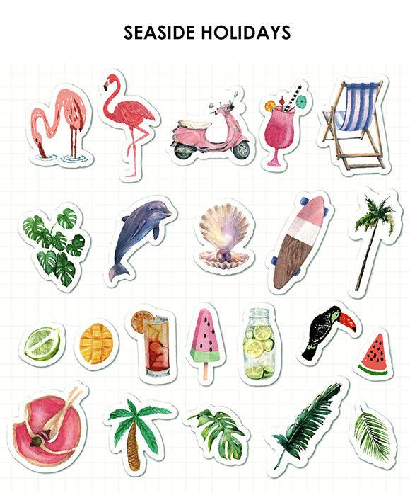 320 PCs Flower Stickers, Plant Stickers, Animal Stickers, forest animal stickers of Journal Washi Stickers Pack for Scrapbooking - Grabie® - Grabie®