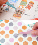 2 Pcs Colorful Miniature Detail Tweezers For Scrapbook - Grabie® - Grabie®