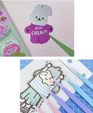2 Pcs Colorful Miniature Detail Tweezers For Scrapbook - Grabie® - Grabie®