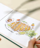 300 GSM Handmade Flower Watercolor Sketchbook A5 - Grabie® - Grabie®