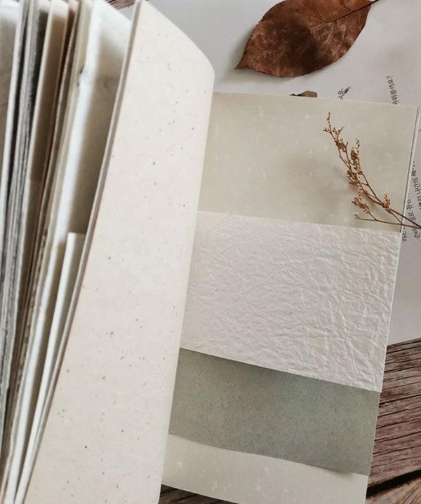 Exclusive Handmade Mixed Material Paper Bullet Journal - Grabie