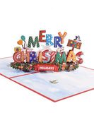 2 Packs Premium 3D Pop Up Christmas Cards - Grabie