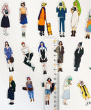 171 Pcs Literary Girl Character Stickers Set - Grabie® - Grabie®