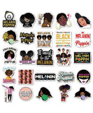 50 Pcs Melanin Poppin Stickers - Grabie