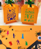 16 Pcs Halloween Painting Stencils Kit - Grabie