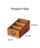 3 Compartment Vintage Wood Storage Box, Vintage Wooden Craft Box, Vintage Wooden Box, Vintage Wood Storage Box, Antique Wooden Storage Box - Grabie® - Grabie®