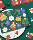 20 Sheets Christmas Decorations hanging Cards - Grabie
