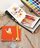300 GSM Handmade Micro Watercolor Bullet Journal - Grabie® - Grabie®